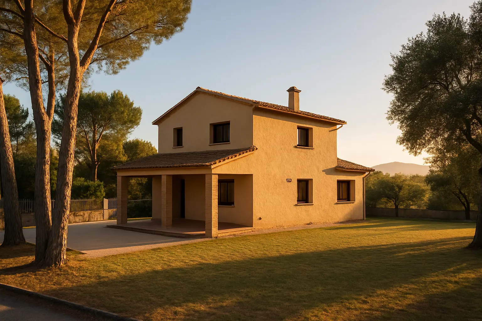 Chalet con 820 m² de parcela urbana, piscinable